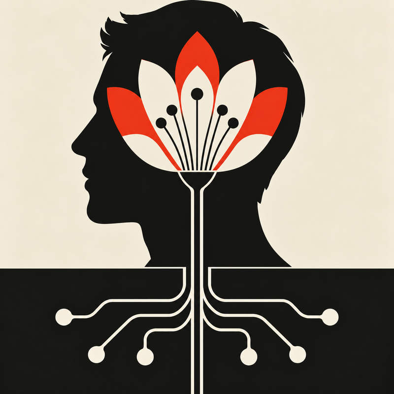 Electric Flower illustration