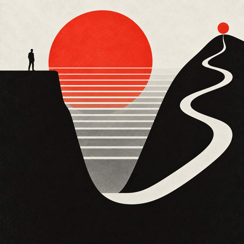 The Valley You Have to Cross illustration